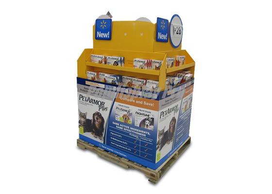 Double Wall Cardboard Pallet Display